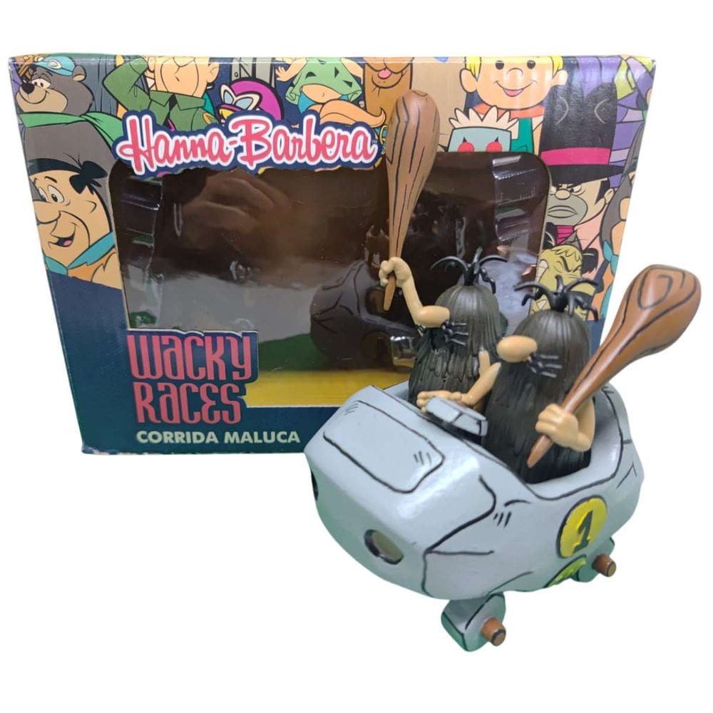 Estatua Colecionavel Corrida Maluca Irmãos Rocha Oficial Splash Toys 1/24