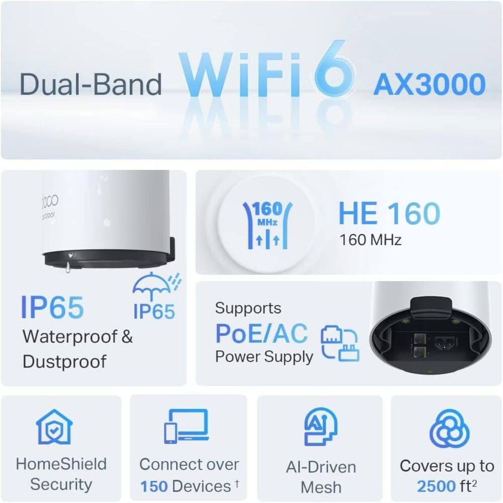 Ponto de Acesso TP-Link Deco X50 Outdoor | Casas Bahia