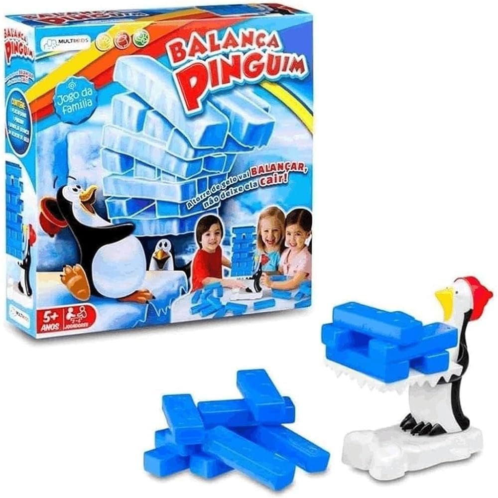 Jogo Balanca Pinguim Ate 6 Jogadores Multikids
