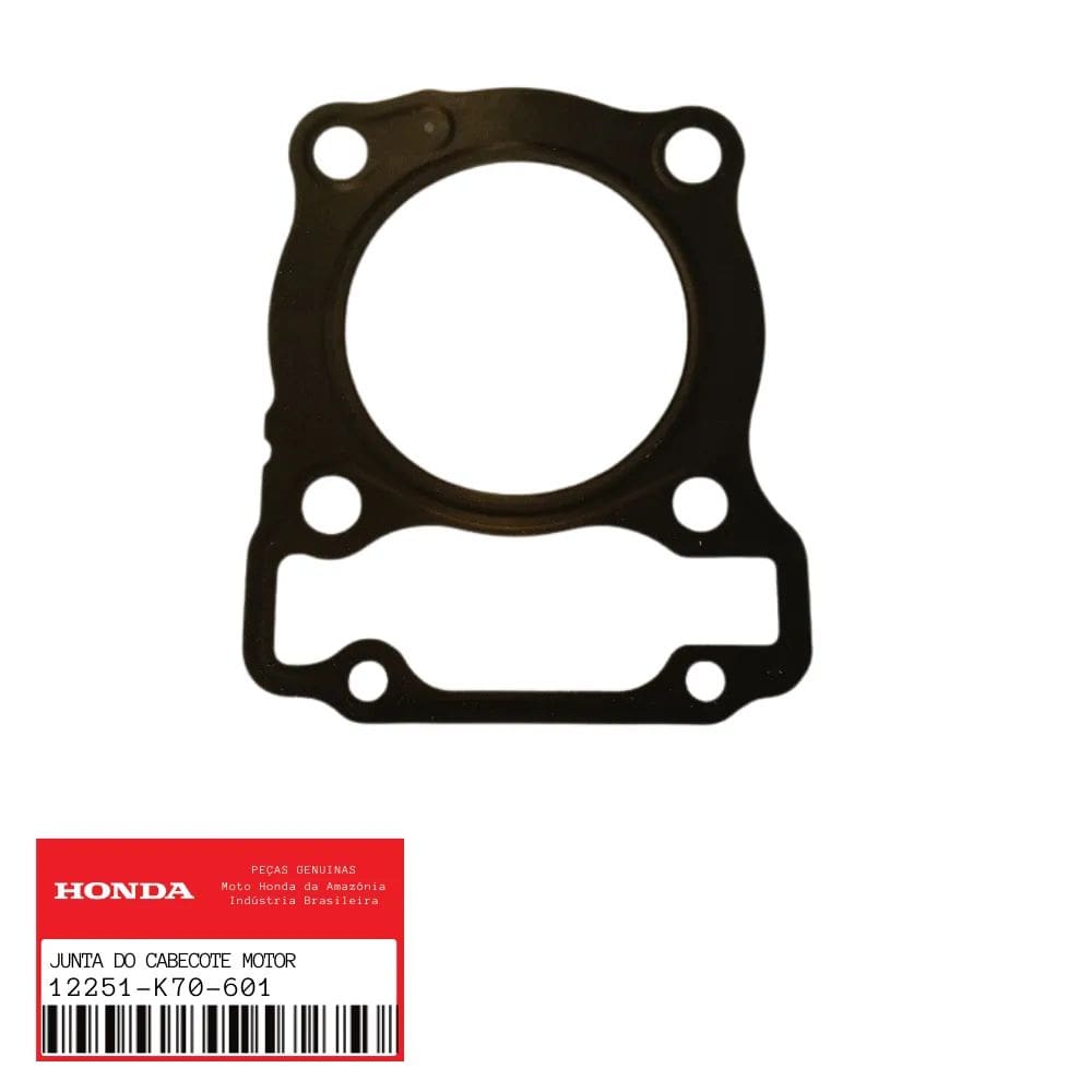 Honda XRE190 Junta do Cabeçote Genuíno 12251K70601