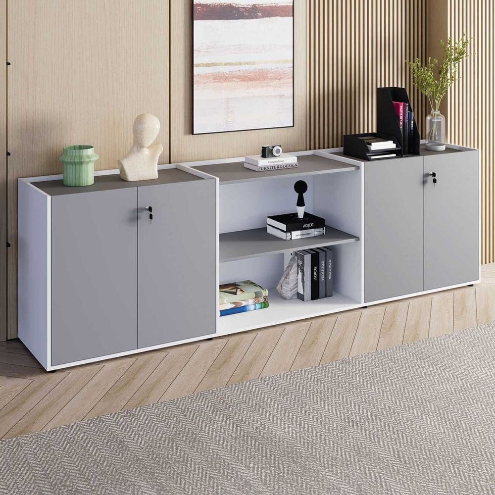 MP - Arma rio para Escrito rio 240cm com 4 Po