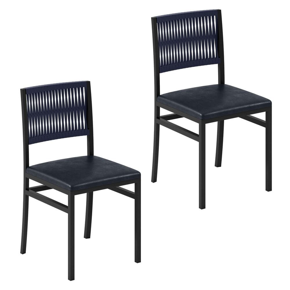 Conjunto 2 Cadeiras para Sala de Jantar Barcelona Azul