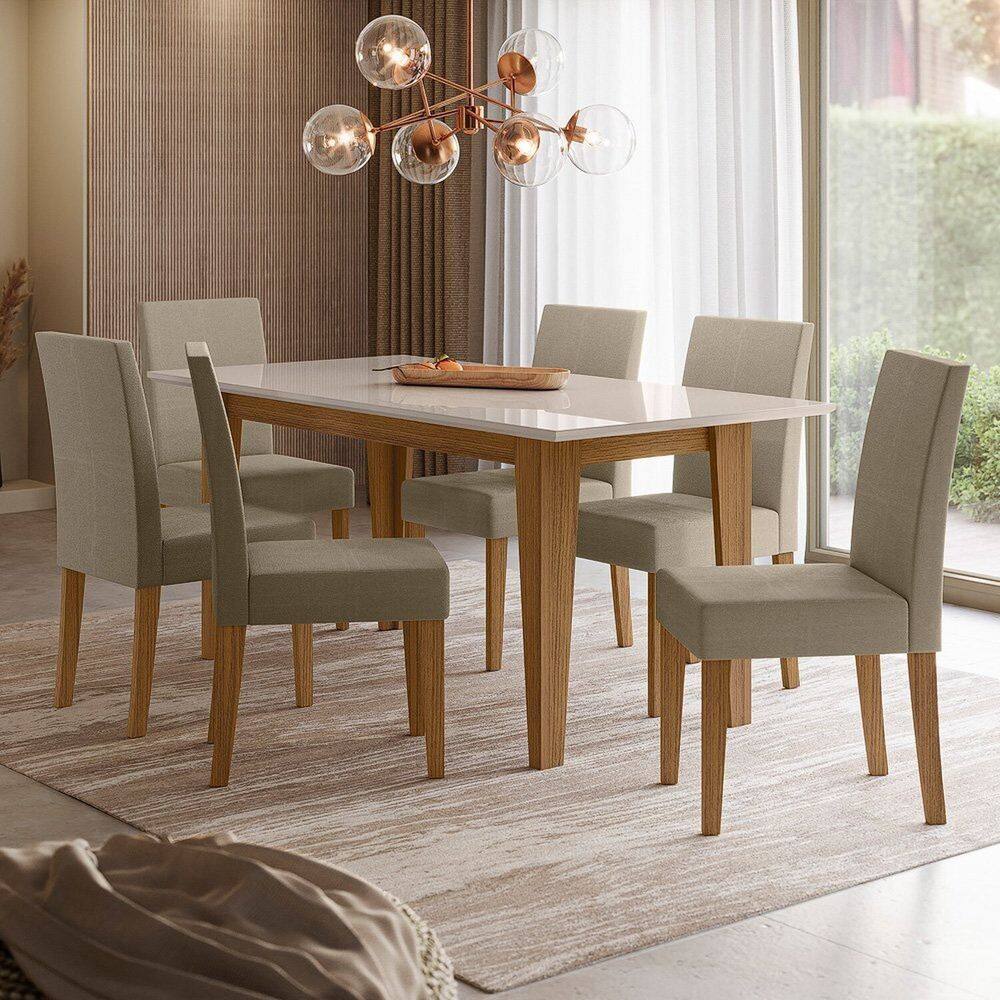 MP - Conjunto Sala de Jantar Mesa Retangular