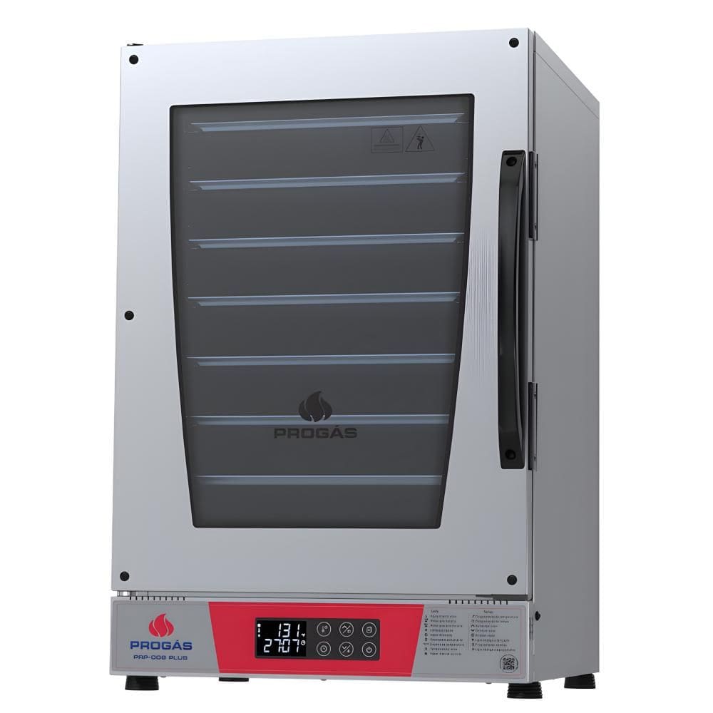 Forno Turbo Eletrico Digital Fastoven Prp-008 Plus Vermelho 8 Bandejas 220V - Progas