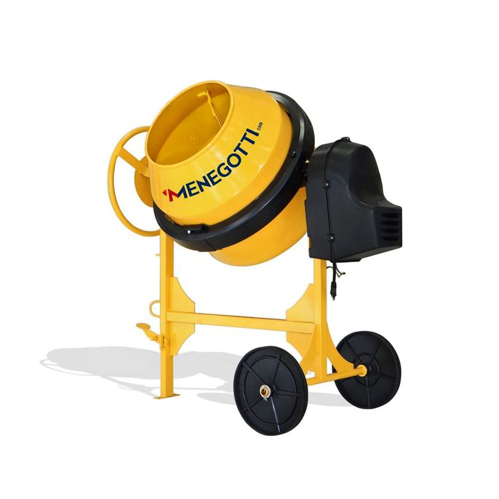 Betoneira Prime 250L Com Motor Mono. 1 CV Com kit Seguranca Menegotti 220V