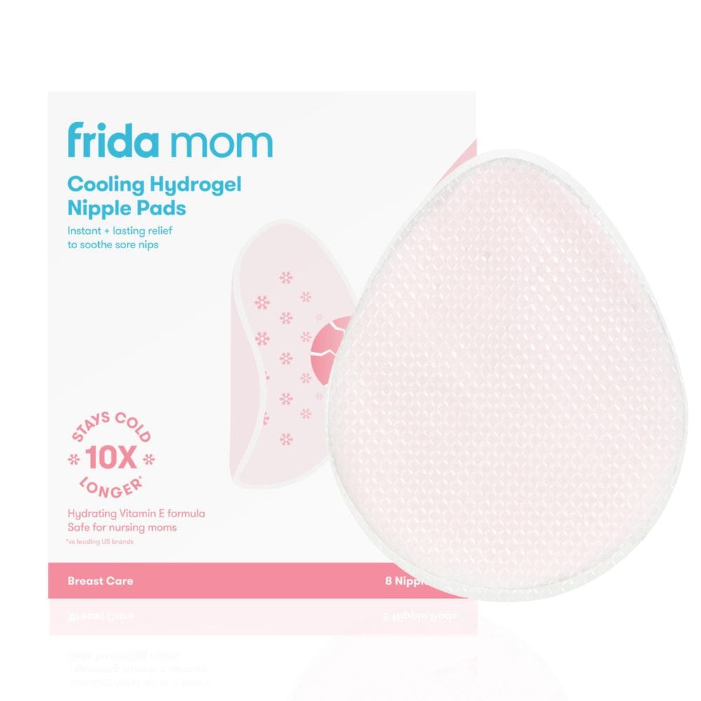 Protectores de Lactancia Frida Mom con Hidrogel Refrescante, 8 unidades