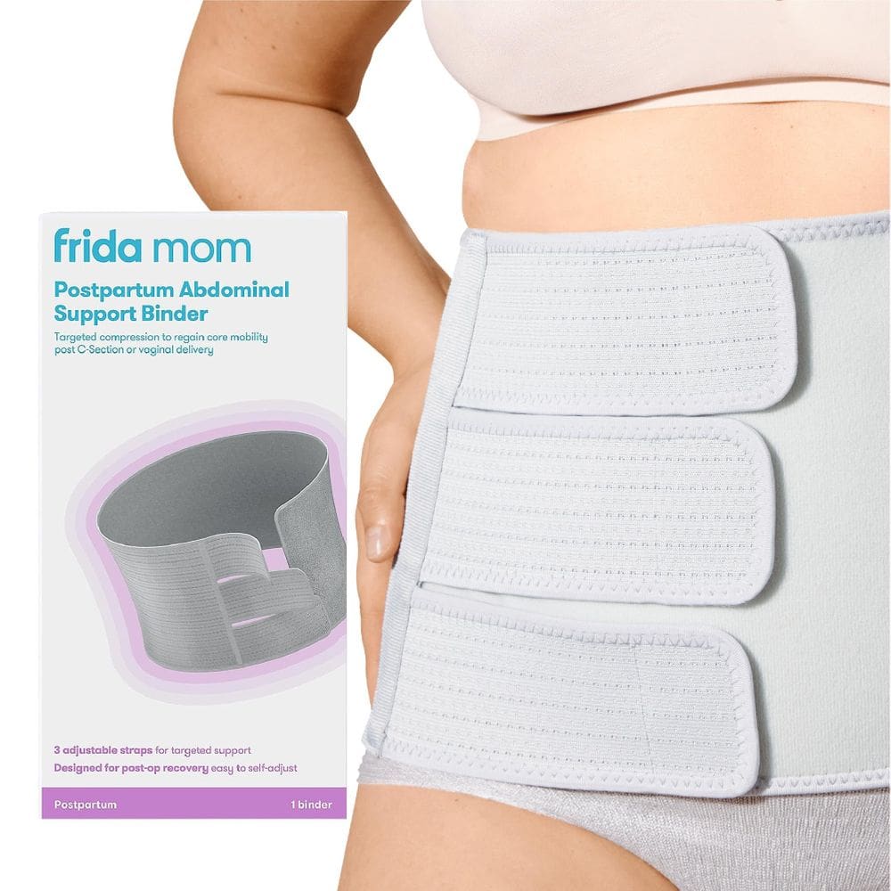 Belly Binder Frida Mom, pós-parto, ajustável com 23 cm de altura