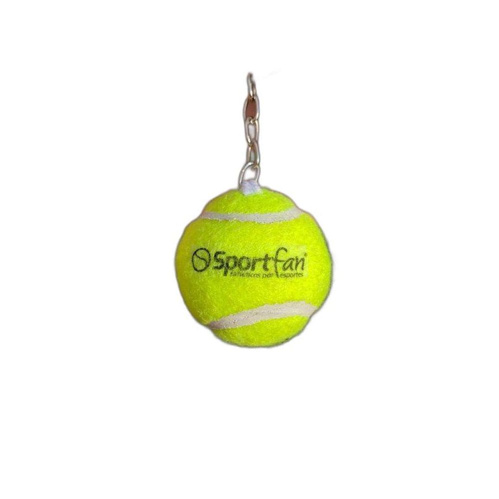 Chaveiro Sportfan Bolinha de Tênis Branco