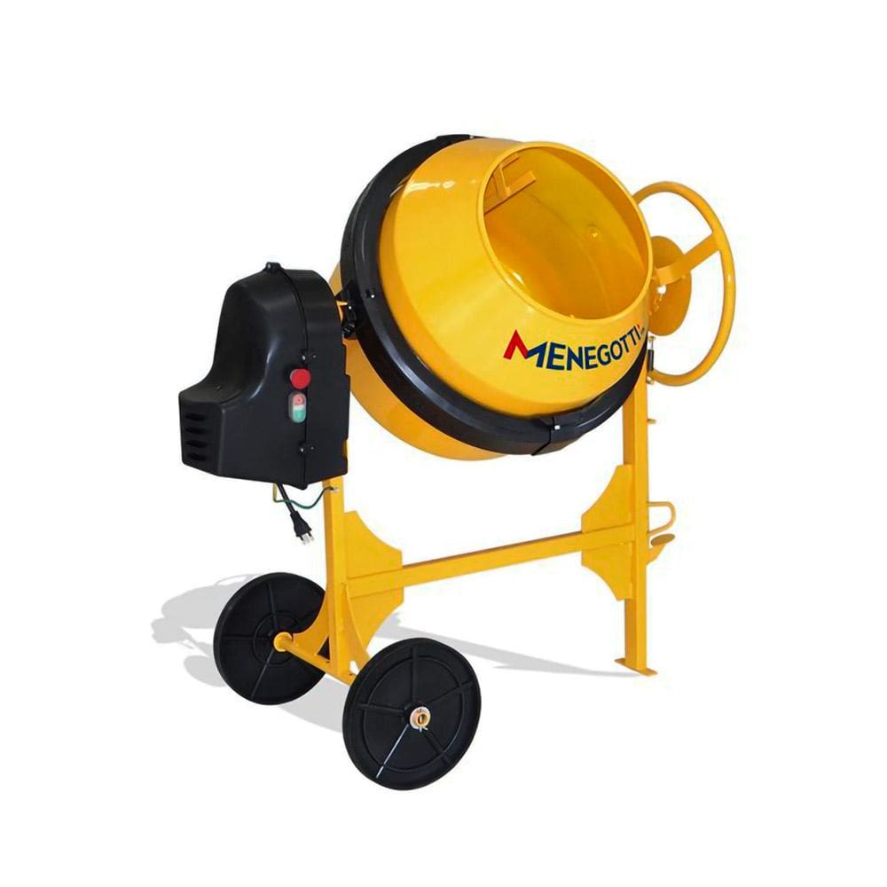 Betoneira Prime 250L Com Motor Mono. 1 CV Com kit Seguranca Menegotti 220V