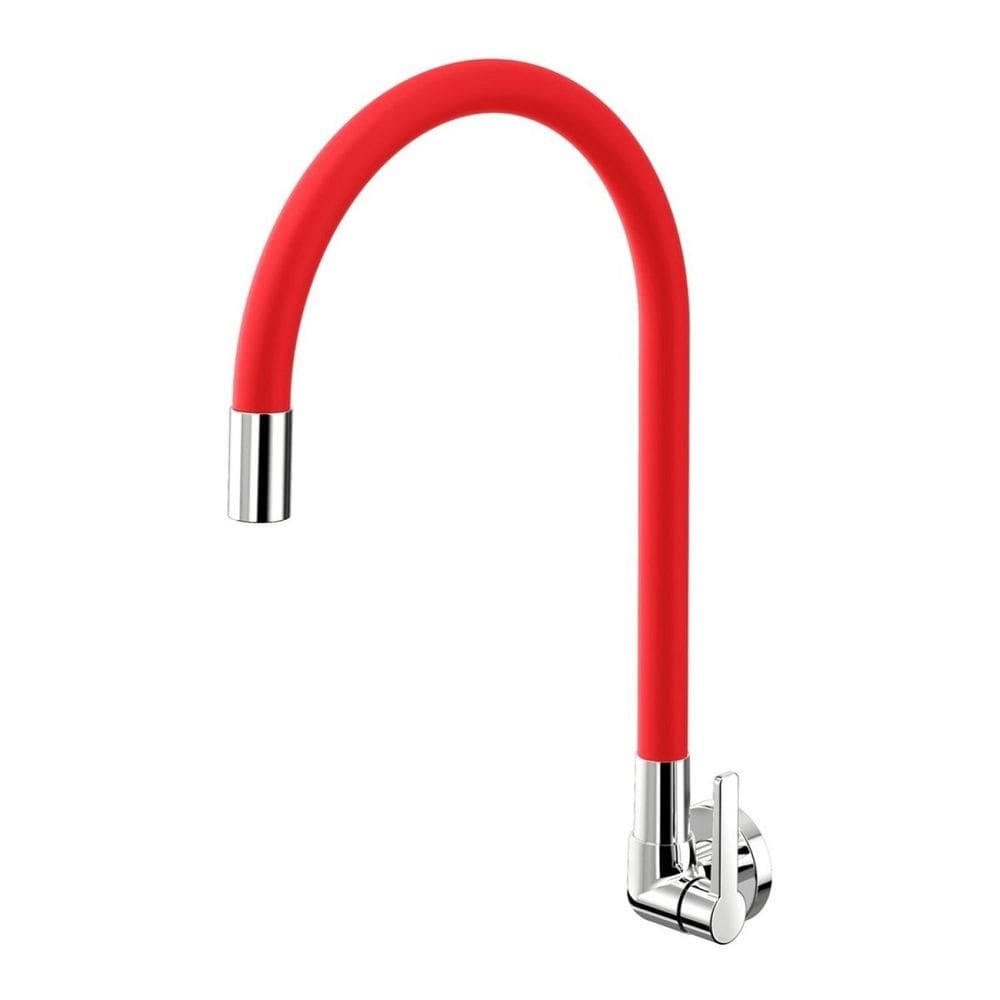 Torneira para Cozinha de Parede Galiflex Docol Vermelho