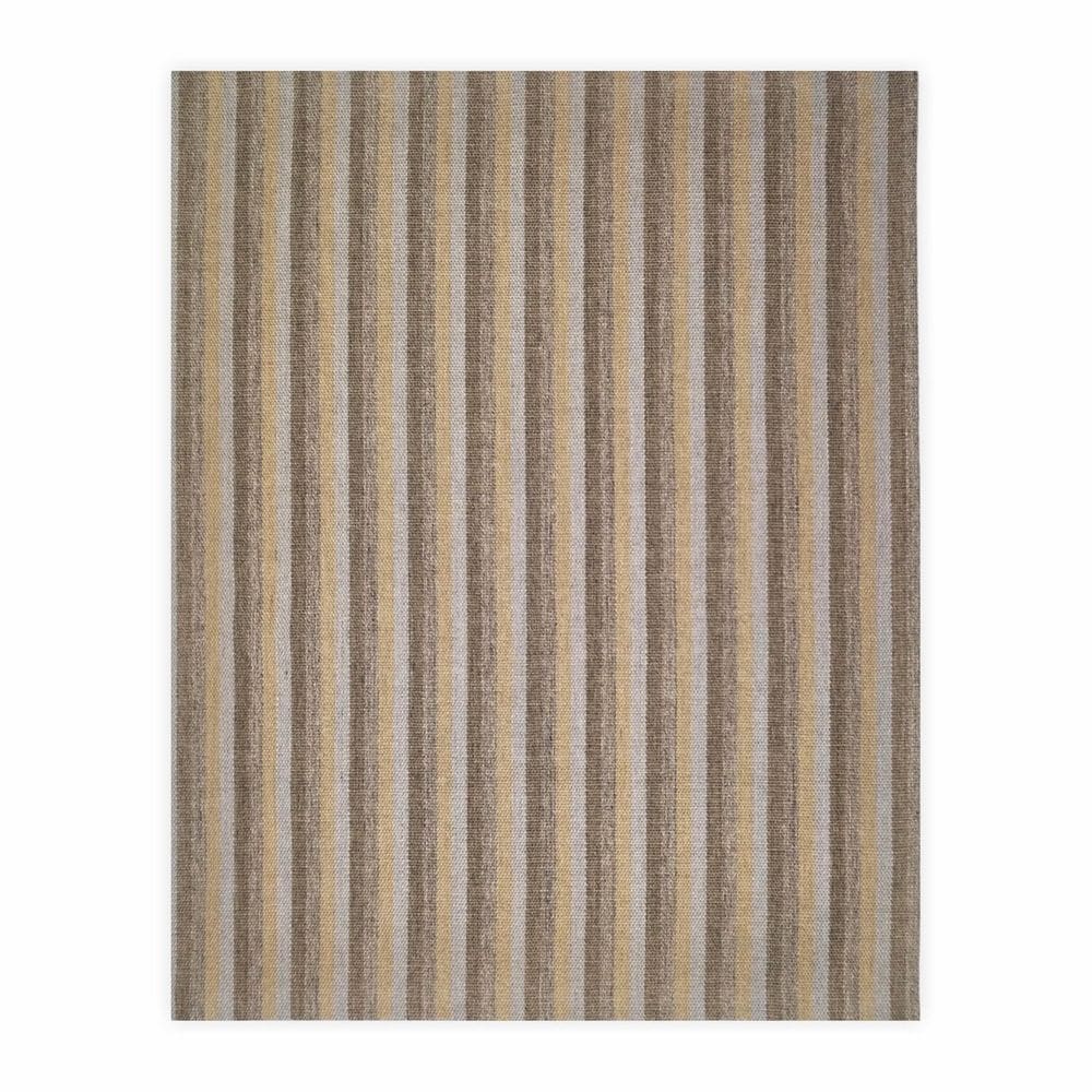 Tapete Sisal L42 Liso 200cm X 300cm Especial Bege Listrado
