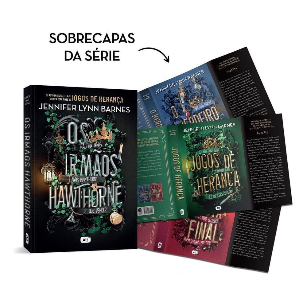 Os Irmãos Hawthorne + Brindes (Sobrecapas da Série)