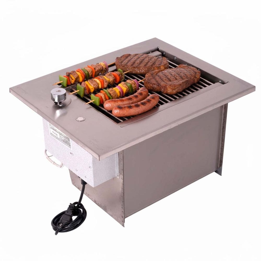 Churrasqueira Grill Gourmet de Embutir a Gás Diamond Little GLP Titan