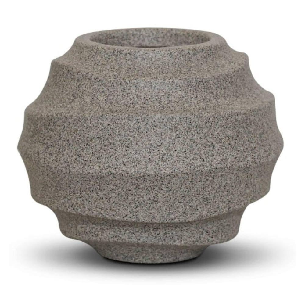 Vaso Wave Oval 19  5,3L  Cor Granito Nutriplan