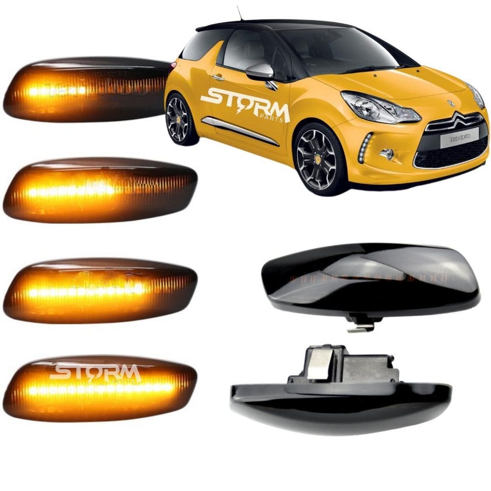 Pisca Seta Sequencial Sinal Retrovisor Citroen Ds3 Lâmpada
