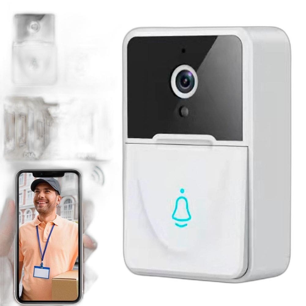 Interfone Doméstico Vídeo Áudio Casa Segurança Porta Wi-Fi