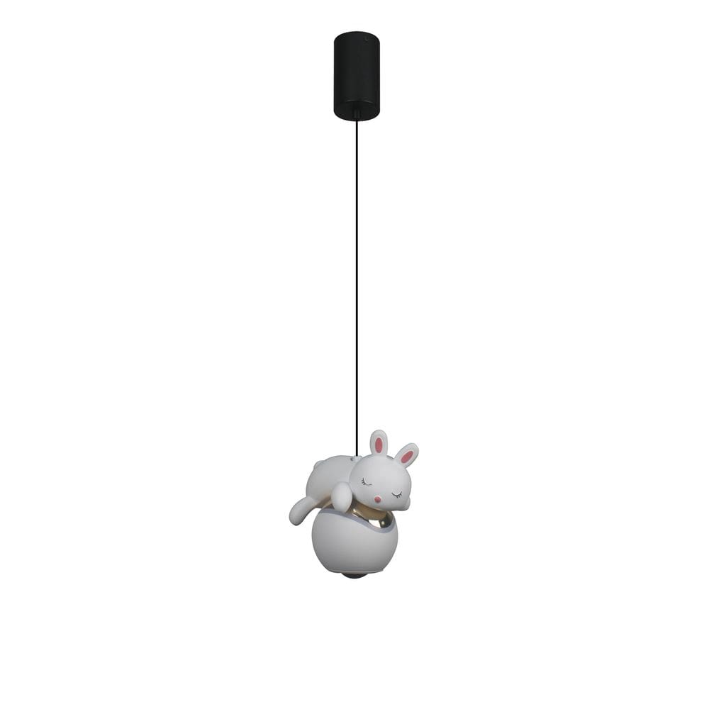Pendente Infantil Coelhinho 17cm Led 10W 3200K Bivolt 16208-PL
