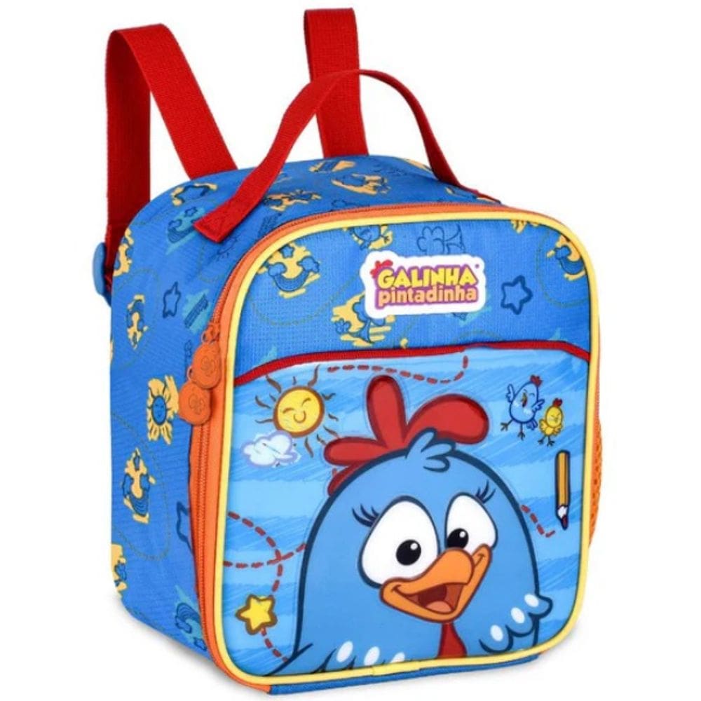 Lancheira Termica Galinha Pintadinha Bolsa Infantil Escolar Clio