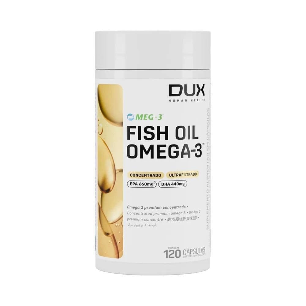 Fish Oil Ômega 3  120 Cápsulas  Ultra Concentrado - Dux