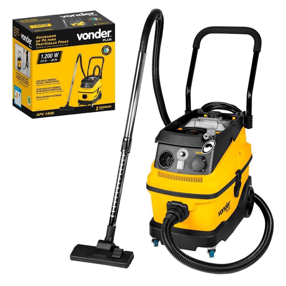 Aspirador De Pó Para Partículas Finas Apv1600 220V Vonder
