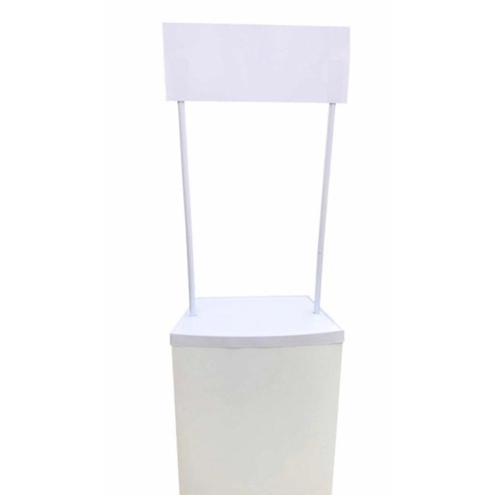 Balcão Degustação Stand Promocional Completo Porta E Rodizio