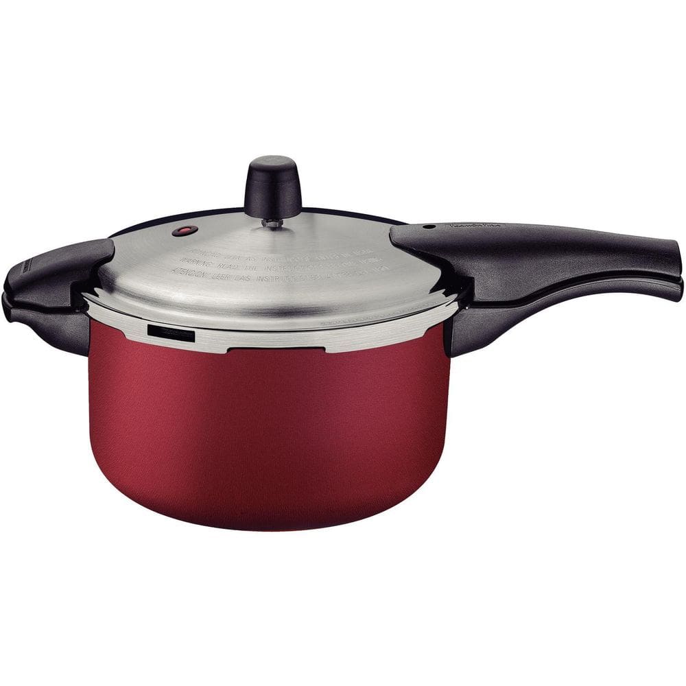 Panela De Pressão Tramontina Vancouver 6L 24Cm Vermelha