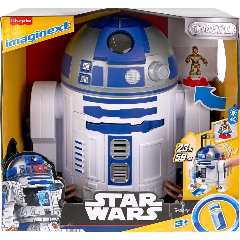 Robô E Acessórios - Star Wars Imaginext R2-D2 - Mattel Hxg52