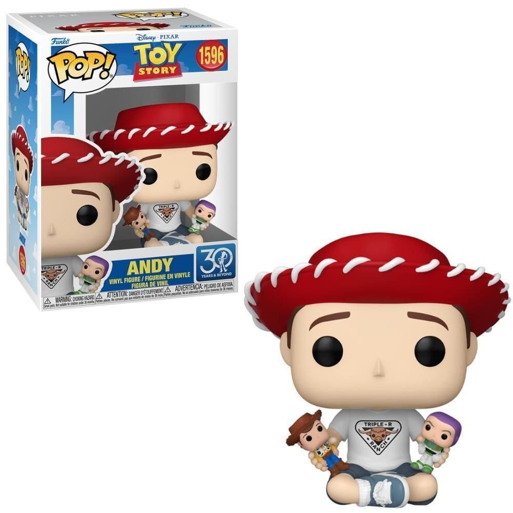 Boneco Funko Pop Disney Toy Story 30 Anos - Andy