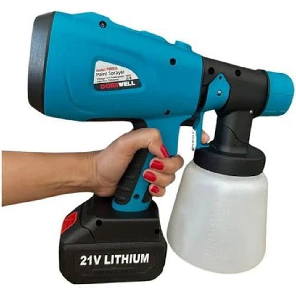 Pistola De Pintura / Pulverizador A Bateria Thaf  180W