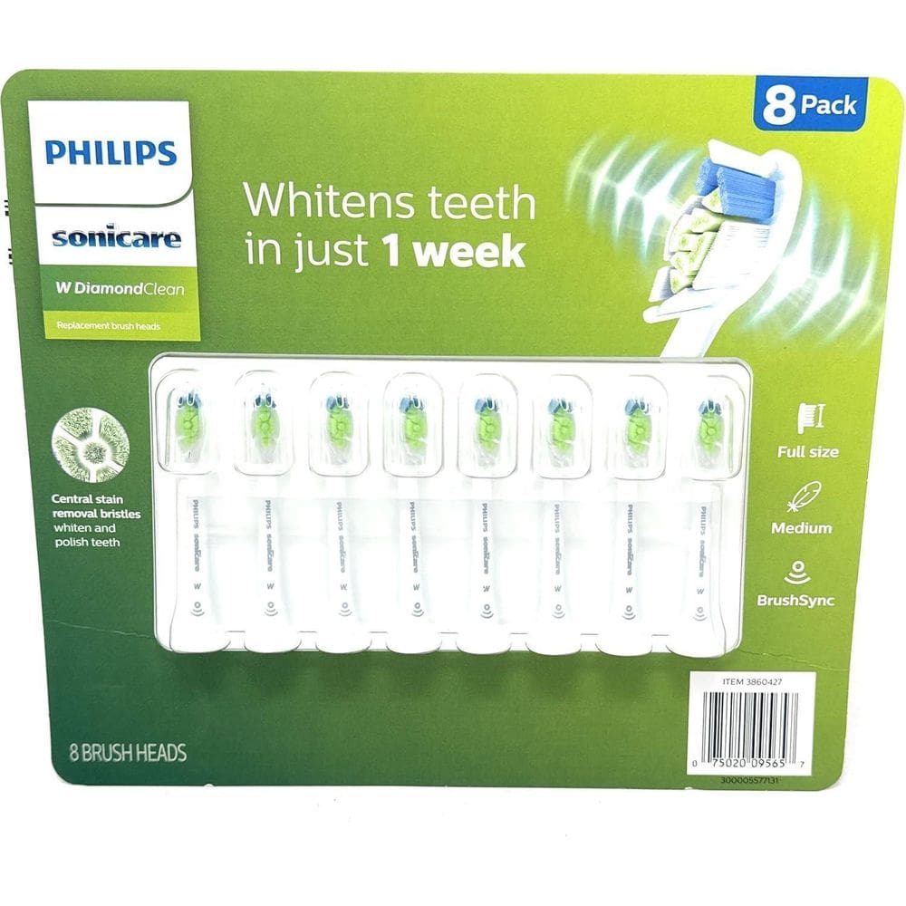 Refil Escova Philips Sonicare Diamondclean - 8 Unidades