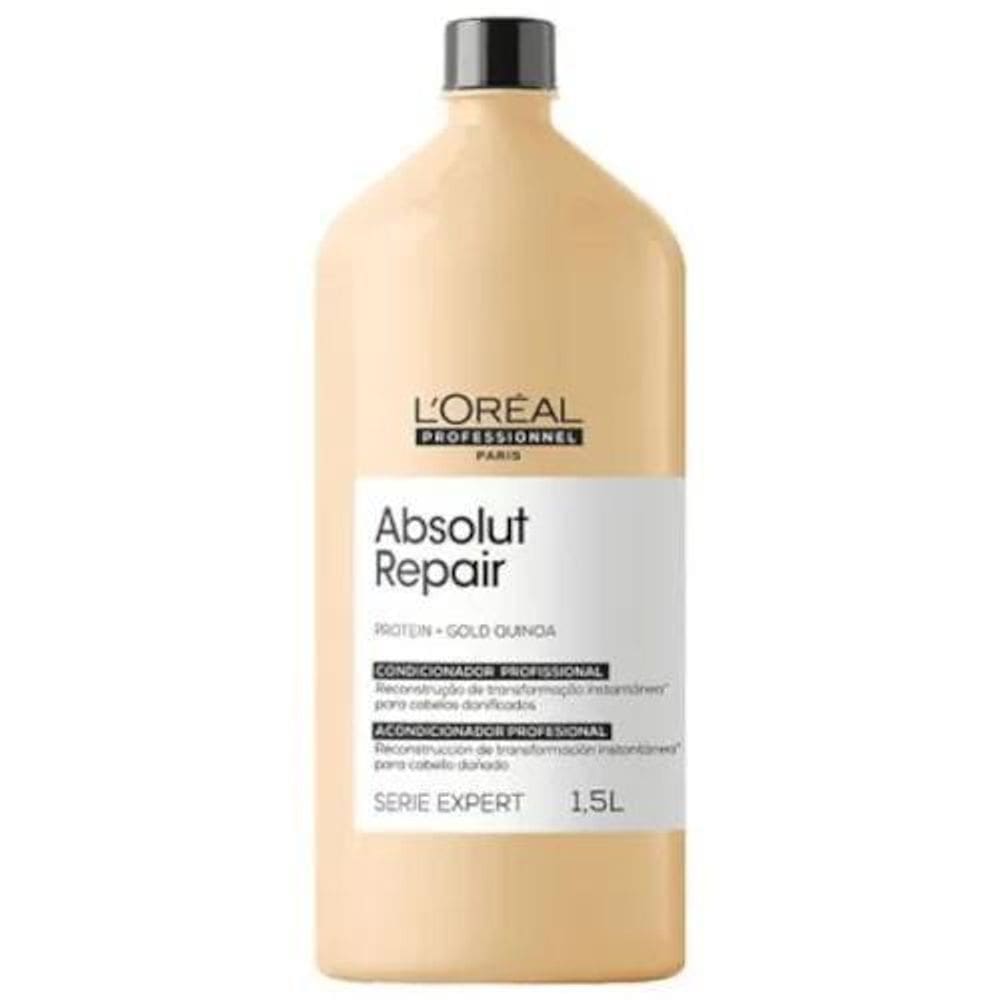 Condicionador Loreal Absolut Repair Gold Quinoa Protein 1,5L