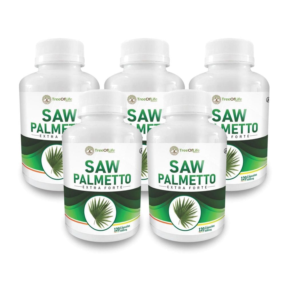 5X Sabal Saw Extra Forte 500Mg 600 Cápsulas