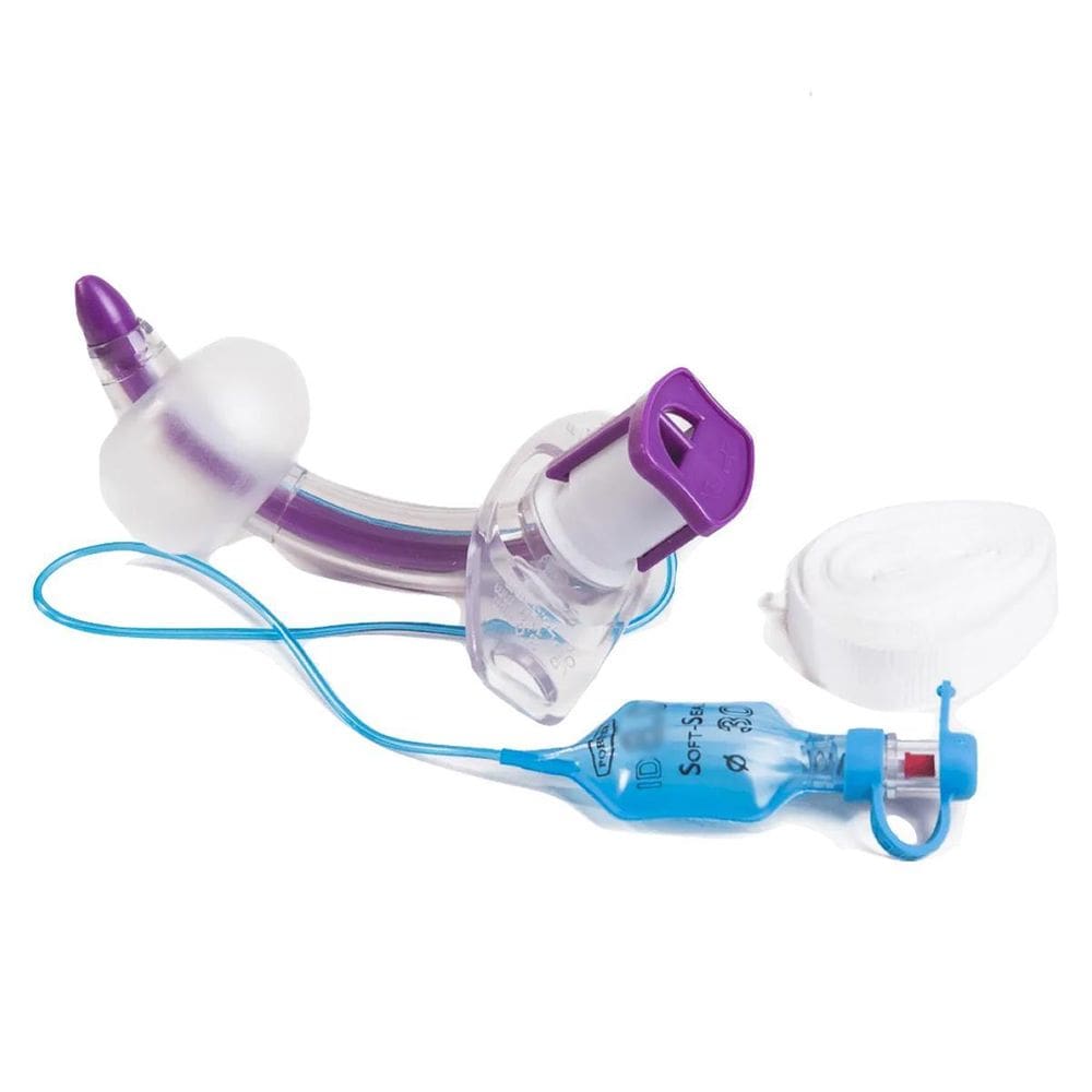 Cânula Traqueostomia Com Balão Blue Line Ultra Portex 8.5