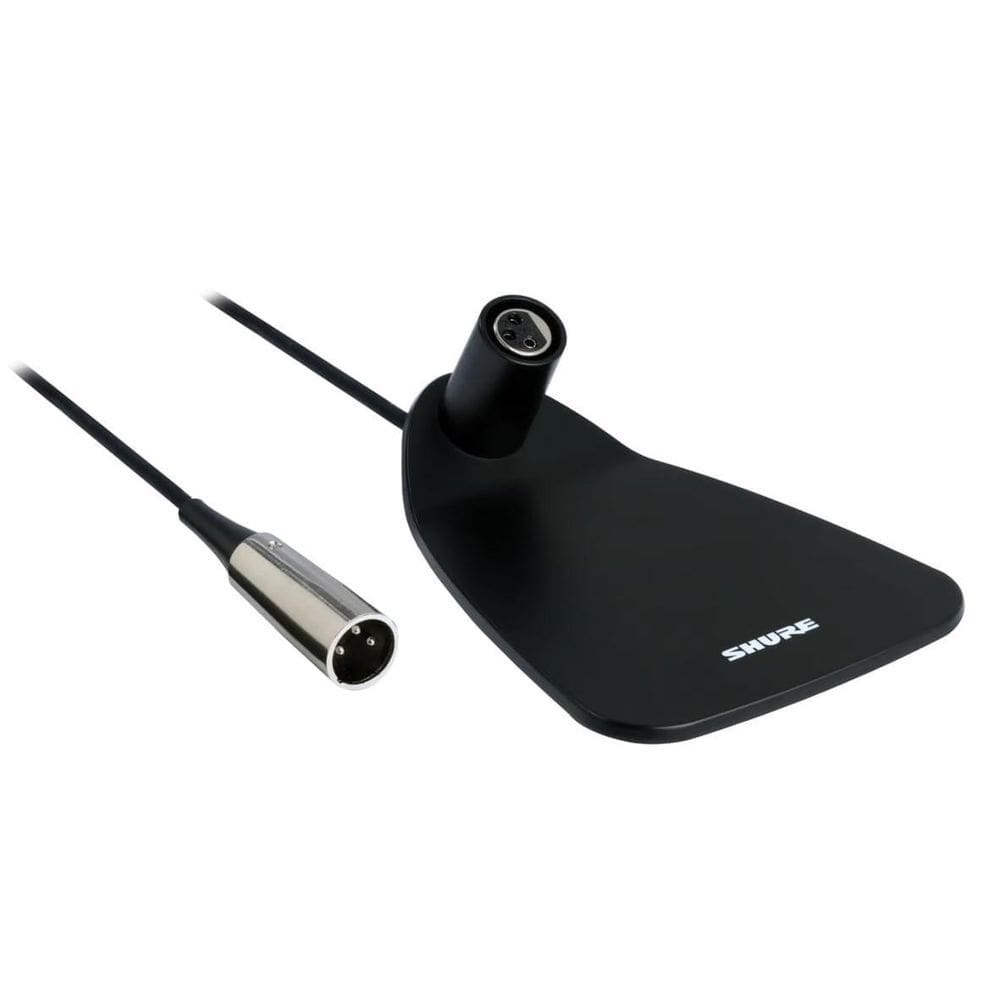 Base Desktop Shure Cvd-B Microfones Gooseneck De 12 E 18