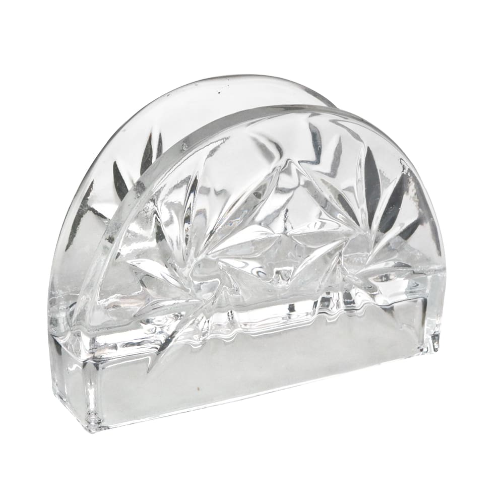 Porta Guardanapo De Vidro 9X12,8X4,4Cm