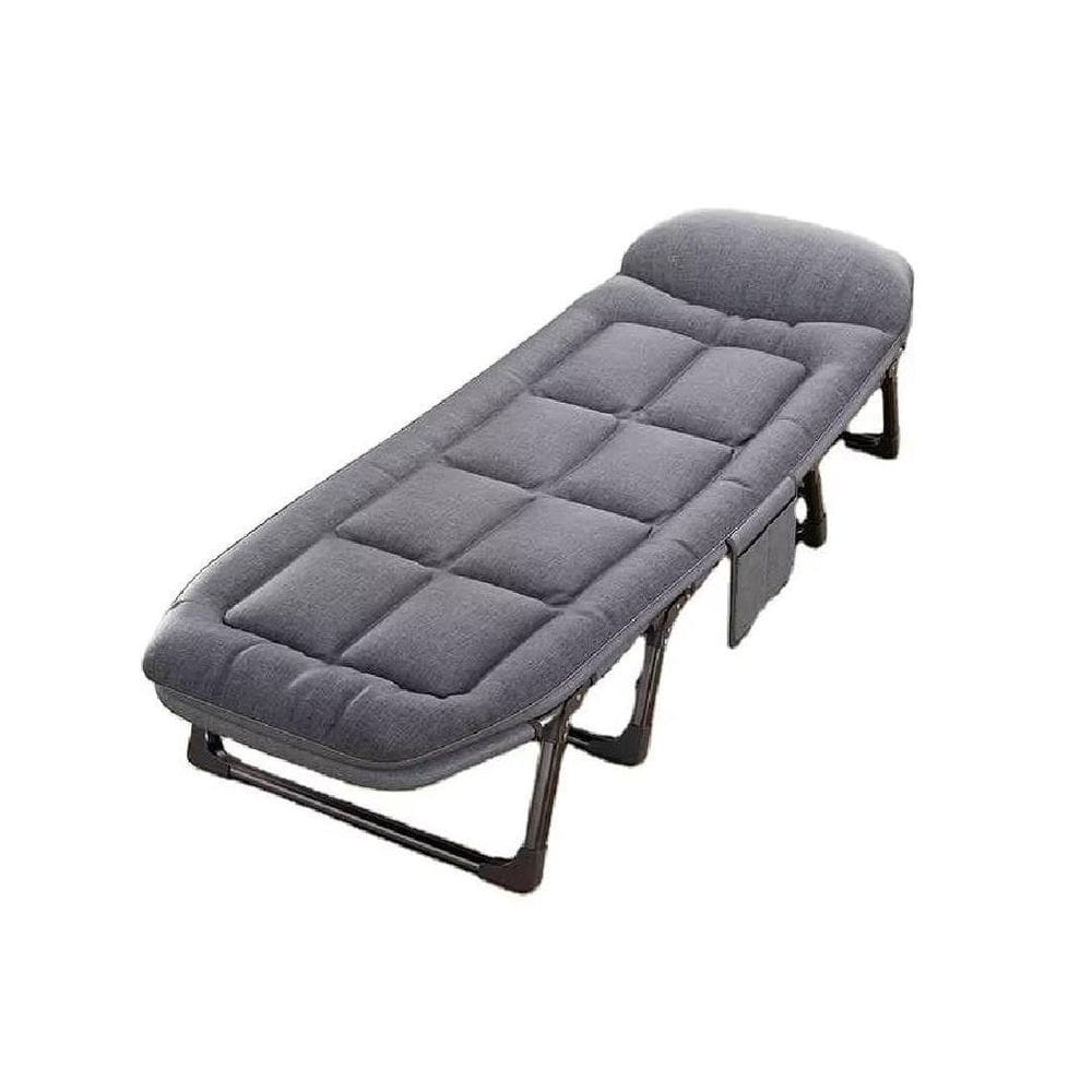 Cama Dobrável Portátil Espreguiçadeira Regulável Descanso