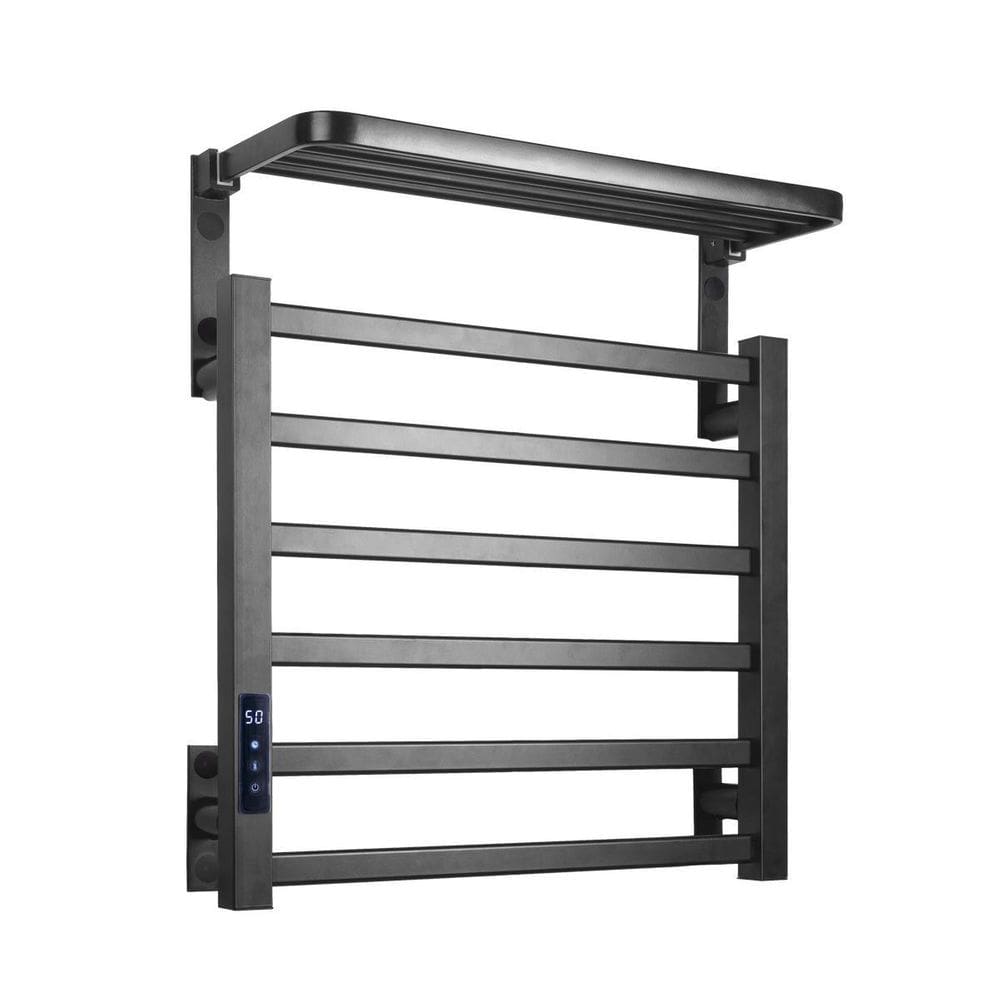 Toalheiro Elétrico Térmico Aquecido 45X 50 - Preto - 110V