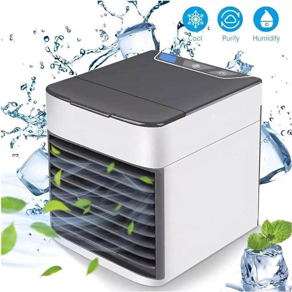 Mini Ar Condicionado Portátil Umidificador Climatizador