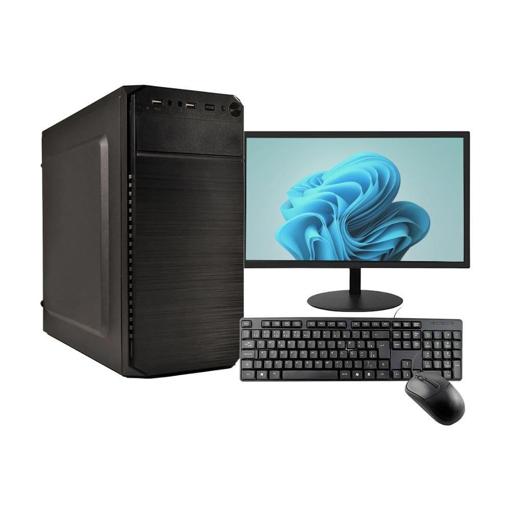 Computador Completo I7 8Gb Ssd 480Gb Monitor 19 500W