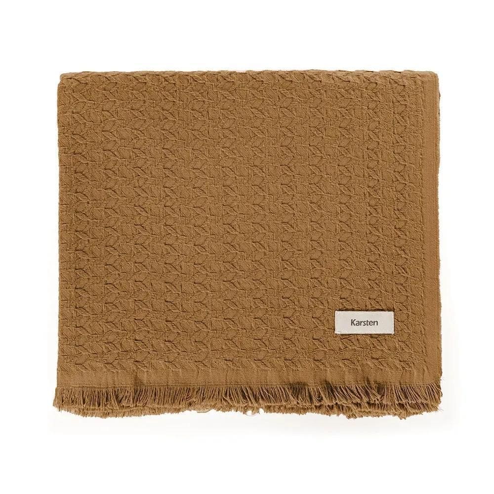 Manta Decorativa Movaz 1,5 X 2,0 - Karsten Doce De Leite