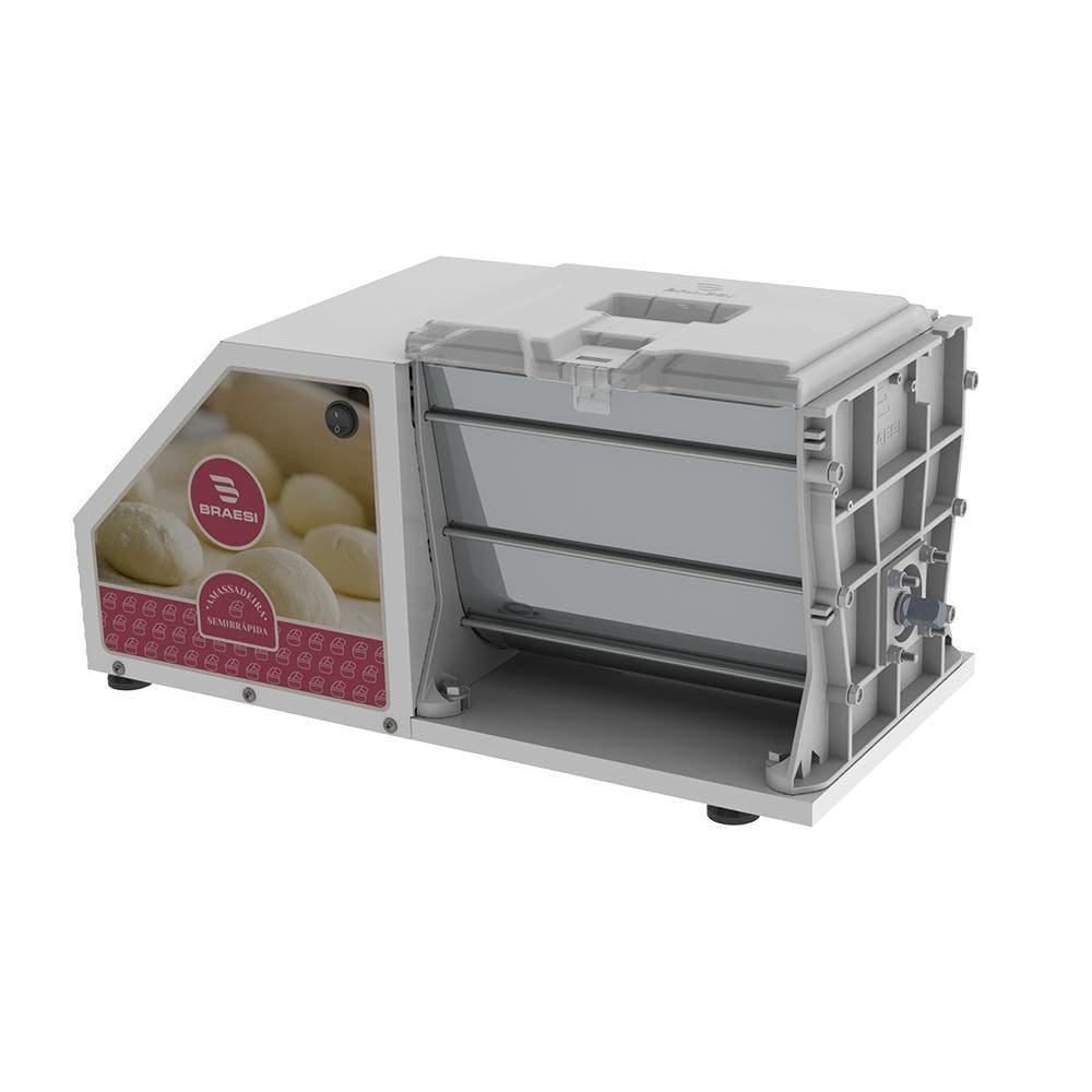 Amassadeira Masseira 3Kg Cuba Inox Ali-03 G2 - Braesi 127V
