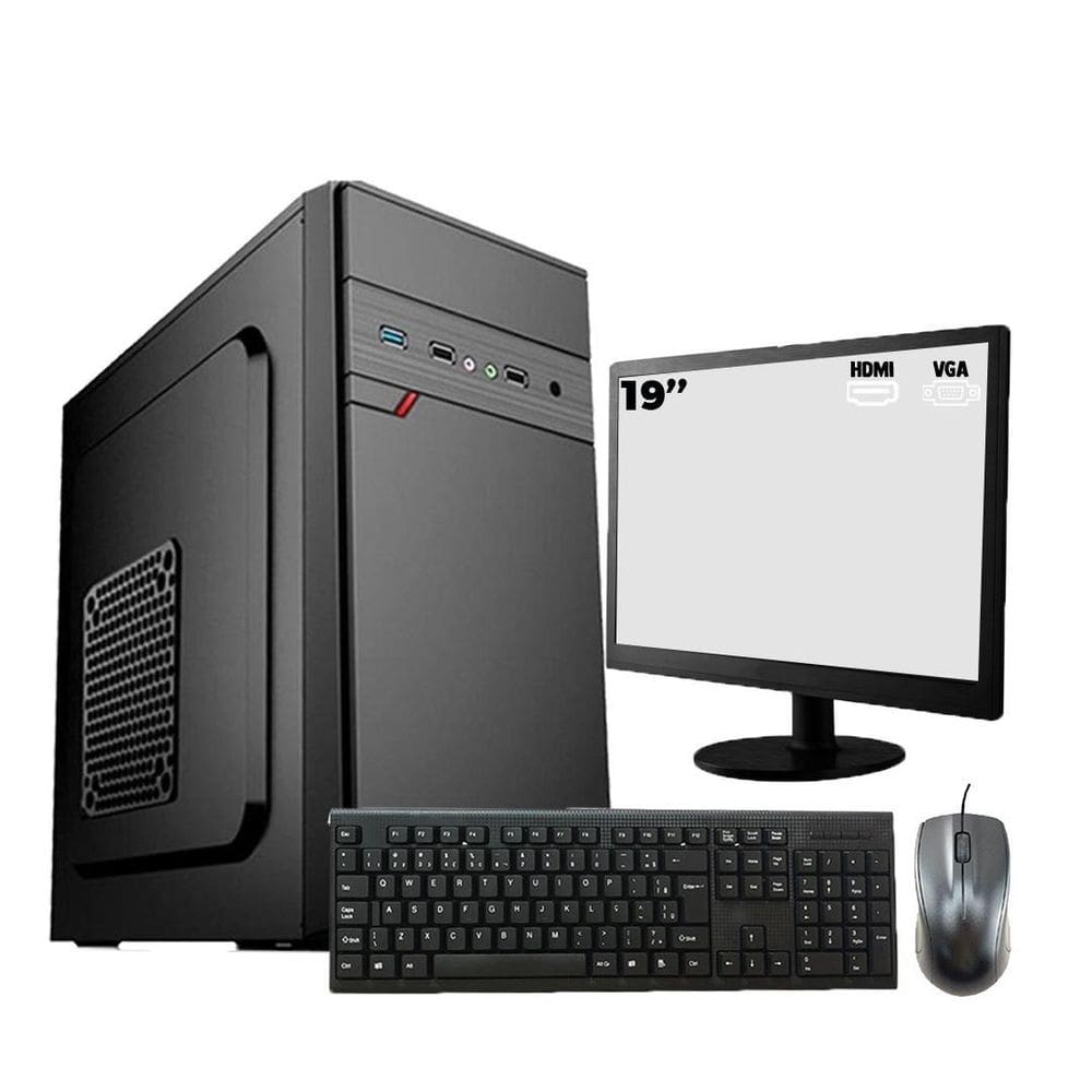 Computador Completo Intel Core I5 Memória Ram 8Gb Ssd 240Gb