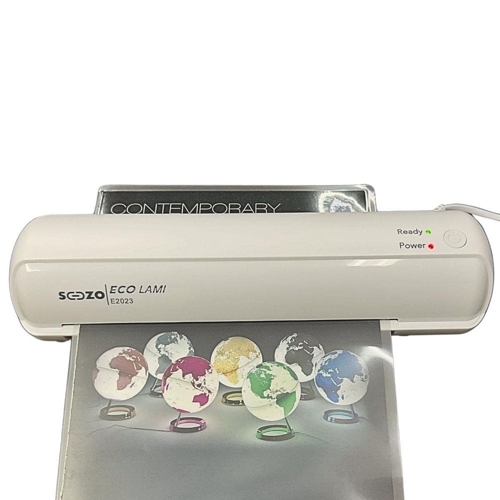 Plastificadora E Laminadora A4 Sozo 500W Compact Branco 127V
