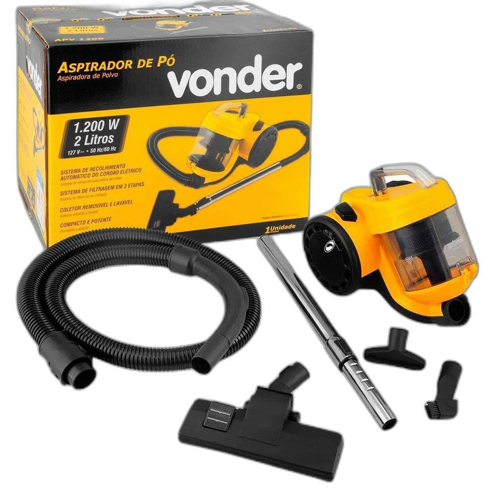 Aspirador De Pó Apv1200 220V 1200W Vonder