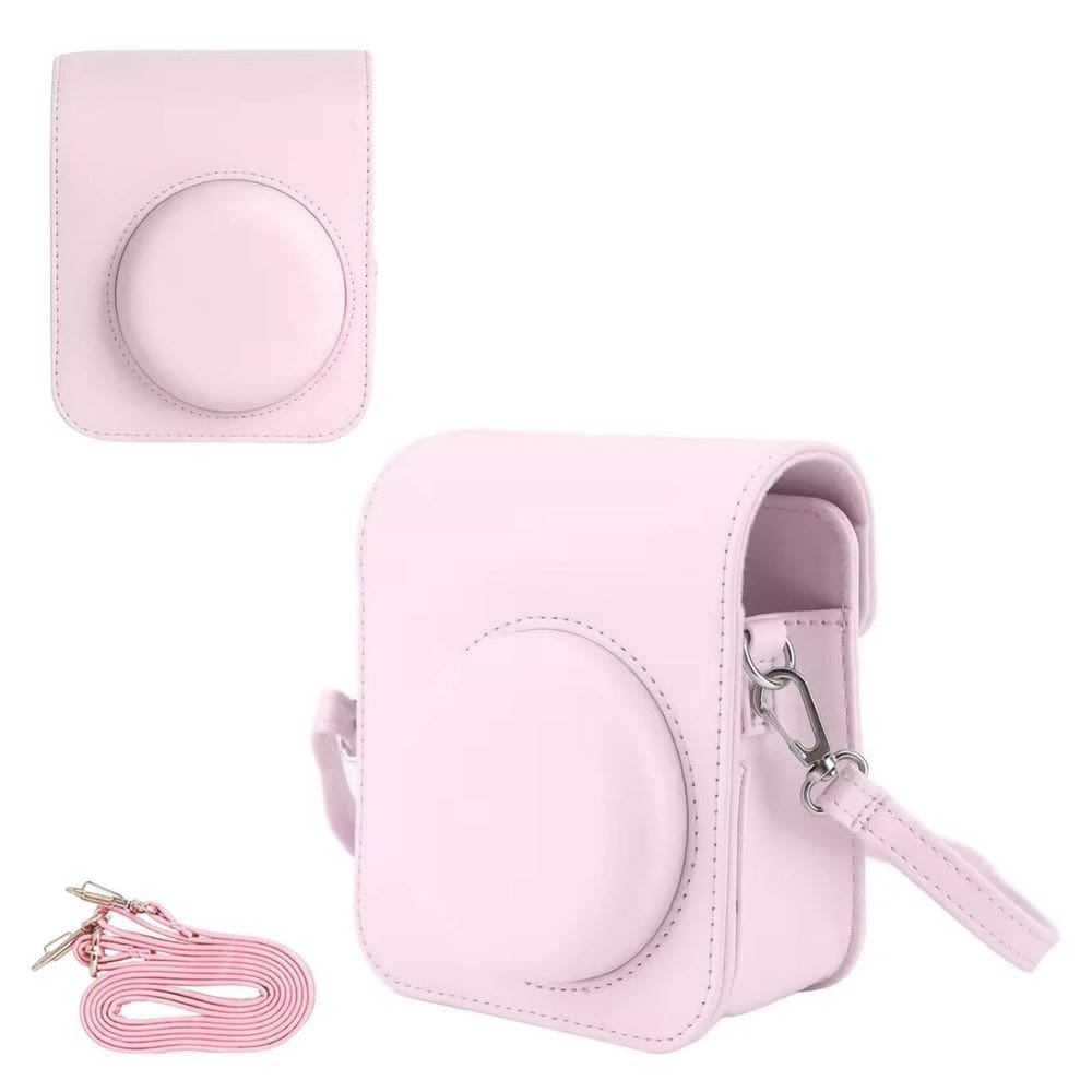 Capa Premium Protetora Com Alça Para Câmera Instax Mini 12