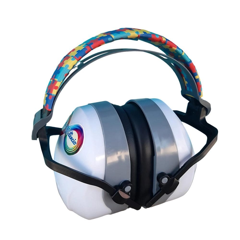 Abafador De Ruido 26 Db Branco Para Autistas