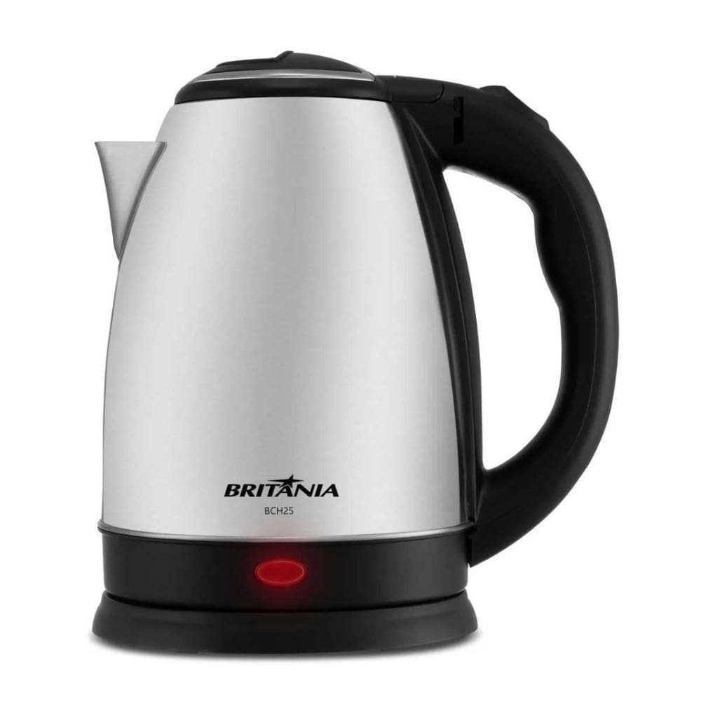 Chaleira Elétrica Britânia 2 Litros 1200W Bch25I Inox 127V