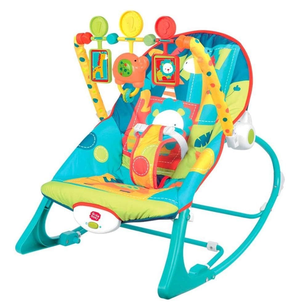 Cadeirinha Descanso Cadeira Balanço Vibratória Musical Bebê