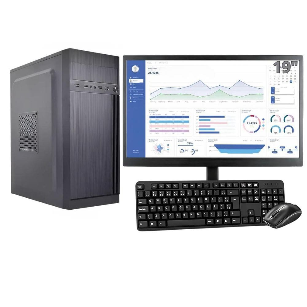 Computador Completo Pentium G2030 3 Ger. 8Gb Ram Hd 500Gb