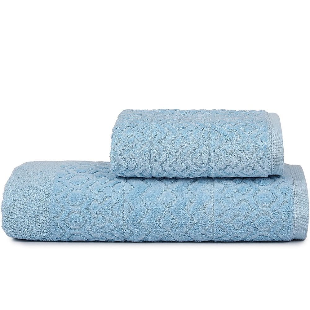 Jogo Toalha de Banho e Rosto Atlântica Loft 100% Algodão 420 g/m²